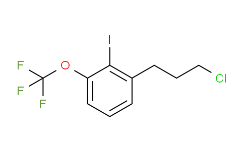 CAS No. 1806495-66-8, 1-(3-Chloropropyl)-2-iodo-3-(trifluoromethoxy)benzene