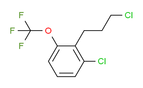 CAS No. 1805854-91-4, 1-Chloro-2-(3-chloropropyl)-3-(trifluoromethoxy)benzene