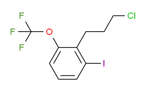 CAS No. 1806588-21-5, 1-(3-Chloropropyl)-2-iodo-6-(trifluoromethoxy)benzene