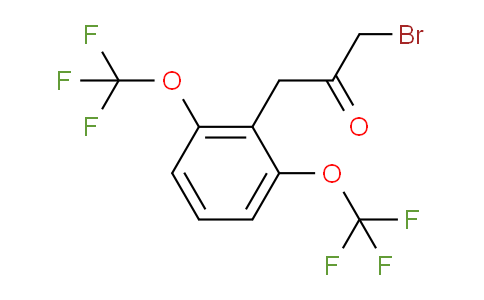 CAS No. 1806540-70-4, 1-(2,6-Bis(trifluoromethoxy)phenyl)-3-bromopropan-2-one