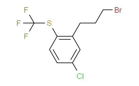 CAS No. 1806632-64-3, 1-(3-Bromopropyl)-5-chloro-2-(trifluoromethylthio)benzene