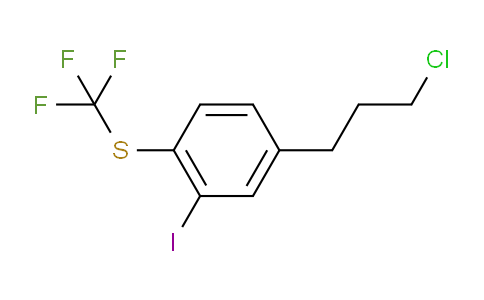 CAS No. 1804097-31-1, 1-(3-Chloropropyl)-3-iodo-4-(trifluoromethylthio)benzene