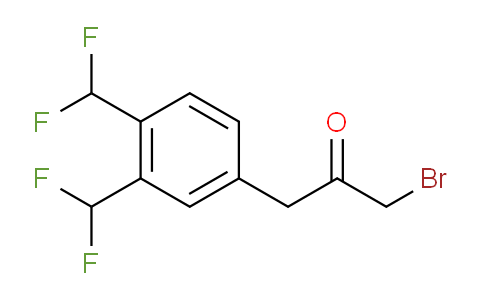 CAS No. 1806521-58-3, 1-(3,4-Bis(difluoromethyl)phenyl)-3-bromopropan-2-one