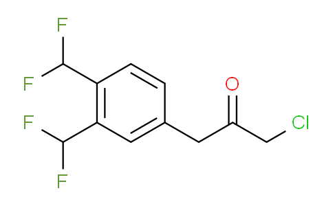 CAS No. 1806535-83-0, 1-(3,4-Bis(difluoromethyl)phenyl)-3-chloropropan-2-one
