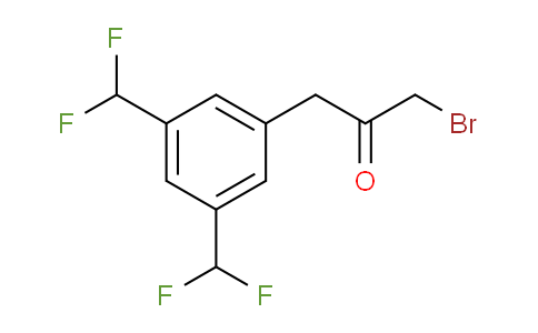 CAS No. 1804212-64-3, 1-(3,5-Bis(difluoromethyl)phenyl)-3-bromopropan-2-one