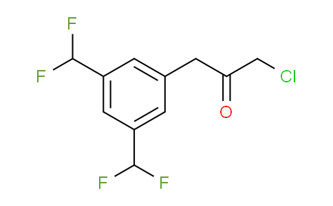 CAS No. 1806521-72-1, 1-(3,5-Bis(difluoromethyl)phenyl)-3-chloropropan-2-one