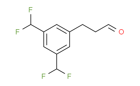 CAS No. 1806573-72-7, (3,5-Bis(difluoromethyl)phenyl)propanal