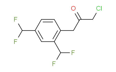 CAS No. 1807046-24-7, 1-(2,4-Bis(difluoromethyl)phenyl)-3-chloropropan-2-one