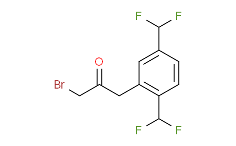 CAS No. 1807046-01-0, 1-(2,5-Bis(difluoromethyl)phenyl)-3-bromopropan-2-one