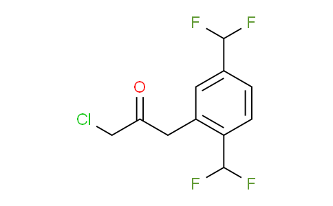 CAS No. 1806521-66-3, 1-(2,5-Bis(difluoromethyl)phenyl)-3-chloropropan-2-one