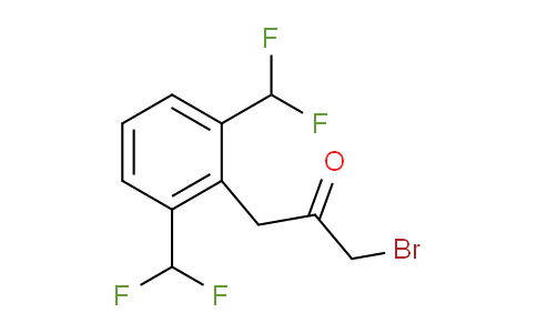 CAS No. 1807046-08-7, 1-(2,6-Bis(difluoromethyl)phenyl)-3-bromopropan-2-one