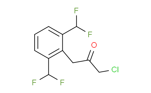 CAS No. 1804212-66-5, 1-(2,6-Bis(difluoromethyl)phenyl)-3-chloropropan-2-one