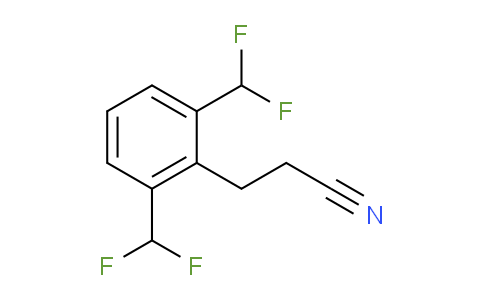 CAS No. 1806434-25-2, (2,6-Bis(difluoromethyl)phenyl)propanenitrile