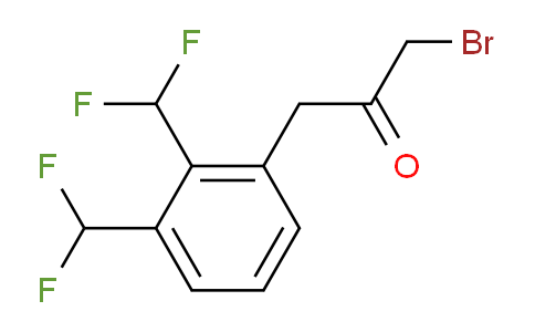 CAS No. 1806434-31-0, 1-(2,3-Bis(difluoromethyl)phenyl)-3-bromopropan-2-one