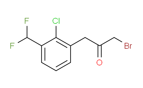 CAS No. 1806327-83-2, 1-Bromo-3-(2-chloro-3-(difluoromethyl)phenyl)propan-2-one