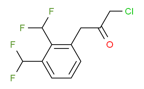 CAS No. 1806393-25-8, 1-(2,3-Bis(difluoromethyl)phenyl)-3-chloropropan-2-one
