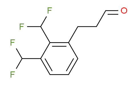 CAS No. 1806314-92-0, (2,3-Bis(difluoromethyl)phenyl)propanal
