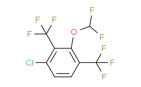 CAS No. 1805131-04-7, 1,3-Bis(trifluoromethyl)-4-chloro-2-(difluoromethoxy)benzene