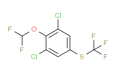 CAS No. 1804885-61-7, 1,3-Dichloro-2-difluoromethoxy-5-(trifluoromethylthio)benzene