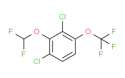 CAS No. 1804512-98-8, 1,3-Dichloro-2-difluoromethoxy-4-(trifluoromethoxy)benzene