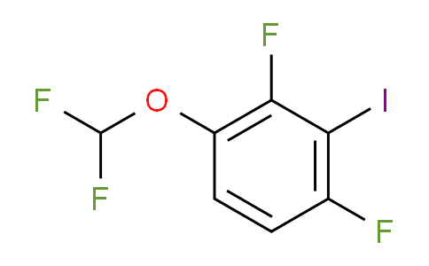CAS No. 1803786-08-4, 1,3-Difluoro-4-difluoromethoxy-2-iodobenzene