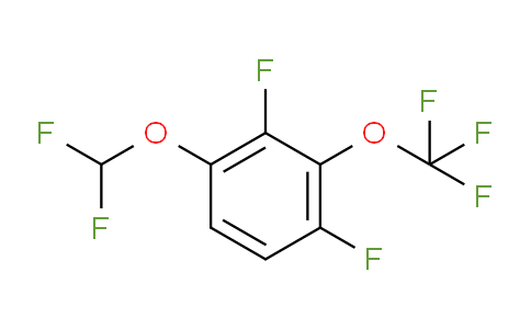 CAS No. 1803804-24-1, 1,3-Difluoro-4-difluoromethoxy-2-(trifluoromethoxy)benzene