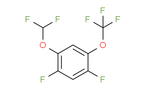CAS No. 1803728-44-0, 1,5-Difluoro-2-difluoromethoxy-4-(trifluoromethoxy)benzene