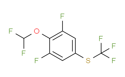 CAS No. 1803819-37-5, 1,3-Difluoro-2-difluoromethoxy-5-(trifluoromethylthio)benzene