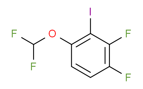CAS No. 1804896-40-9, 1,2-Difluoro-4-difluoromethoxy-3-iodobenzene