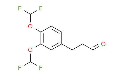 CAS No. 1804203-52-8, (3,4-Bis(difluoromethoxy)phenyl)propanal