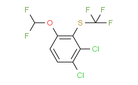 CAS No. 1805126-61-7, 1,2-Dichloro-4-difluoromethoxy-3-(trifluoromethylthio)benzene