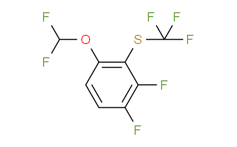CAS No. 1806303-41-2, 1,2-Difluoro-4-difluoromethoxy-3-(trifluoromethylthio)benzene