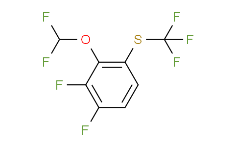 CAS No. 1803788-04-6, 1,2-Difluoro-3-difluoromethoxy-4-(trifluoromethylthio)benzene