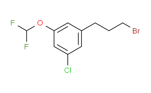 CAS No. 1806591-34-3, 1-(3-Bromopropyl)-3-chloro-5-(difluoromethoxy)benzene