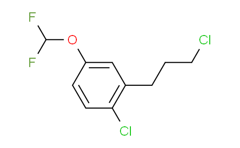 CAS No. 1806517-09-8, 1-Chloro-2-(3-chloropropyl)-4-(difluoromethoxy)benzene