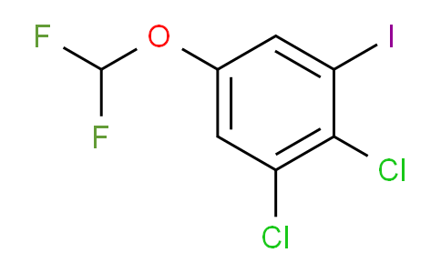 CAS No. 1806328-67-5, 1,2-Dichloro-5-difluoromethoxy-3-iodobenzene