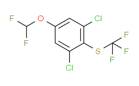 CAS No. 1803718-21-9, 1,3-Dichloro-5-difluoromethoxy-2-(trifluoromethylthio)benzene