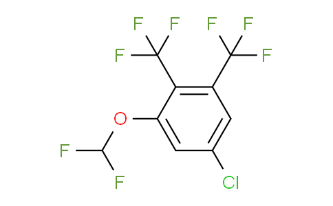 CAS No. 1805565-17-6, 1,2-Bis(trifluoromethyl)-5-chloro-3-(difluoromethoxy)benzene