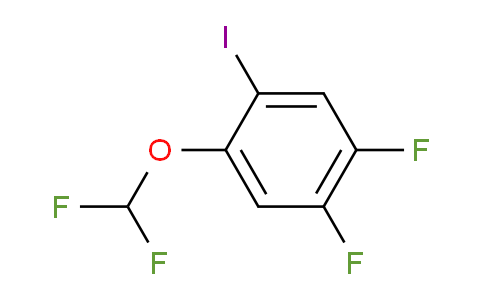 CAS No. 1803833-62-6, 1,2-Difluoro-4-difluoromethoxy-5-iodobenzene