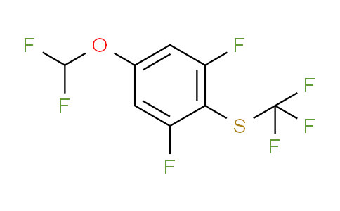 CAS No. 1804417-44-4, 1,3-Difluoro-5-difluoromethoxy-2-(trifluoromethylthio)benzene