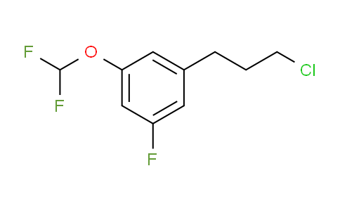 CAS No. 1803716-96-2, 1-(3-Chloropropyl)-3-(difluoromethoxy)-5-fluorobenzene