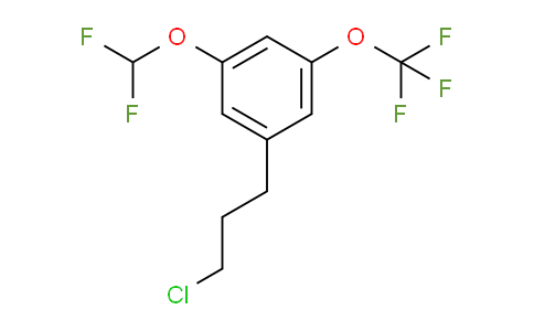 CAS No. 1804145-55-8, 1-(3-Chloropropyl)-3-(difluoromethoxy)-5-(trifluoromethoxy)benzene