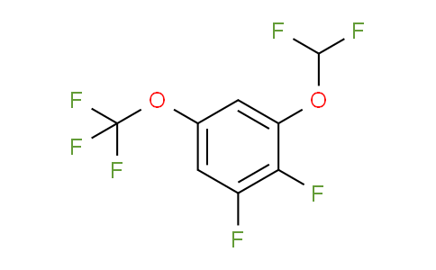 CAS No. 1803842-17-2, 1,2-Difluoro-3-difluoromethoxy-5-(trifluoromethoxy)benzene