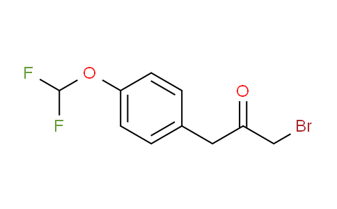 CAS No. 1804499-33-9, 1-Bromo-3-(4-(difluoromethoxy)phenyl)propan-2-one