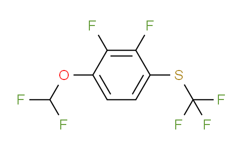 CAS No. 1803842-18-3, 1,2-Difluoro-3-difluoromethoxy-6-(trifluoromethylthio)benzene