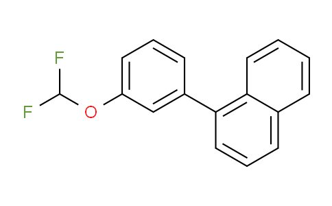 CAS No. 1261563-76-1, 1-(3-(Difluoromethoxy)phenyl)naphthalene