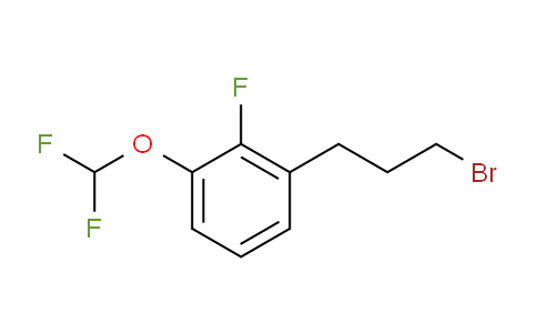 CAS No. 1806642-01-2, 1-(3-Bromopropyl)-3-(difluoromethoxy)-2-fluorobenzene