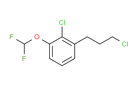 CAS No. 1805847-21-5, 1-Chloro-2-(3-chloropropyl)-6-(difluoromethoxy)benzene