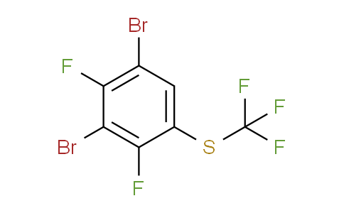 CAS No. 1806352-10-2, 1,3-Dibromo-2,4-difluoro-5-(trifluoromethylthio)benzene