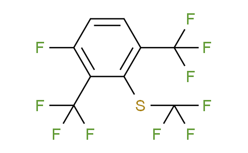CAS No. 1805466-83-4, 1,3-Bis(trifluoromethyl)-4-fluoro-2-(trifluoromethylthio)benzene